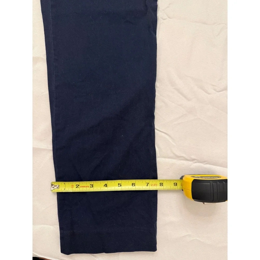 J.Crew Mens Bedford Chino Pants Size 30x30 Blue Navy Casual Preppy Office Work